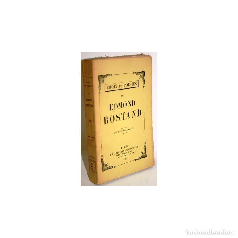 Libros: CHOIX DE PO&Eacute;SIES - ROSTAND, Edmond - Foto 1