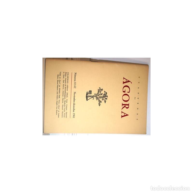 Libros: CUADERNOS DE &Aacute;GORA. N&Uacute;MEROS 61-62 - V.V.A.A. - Foto 1