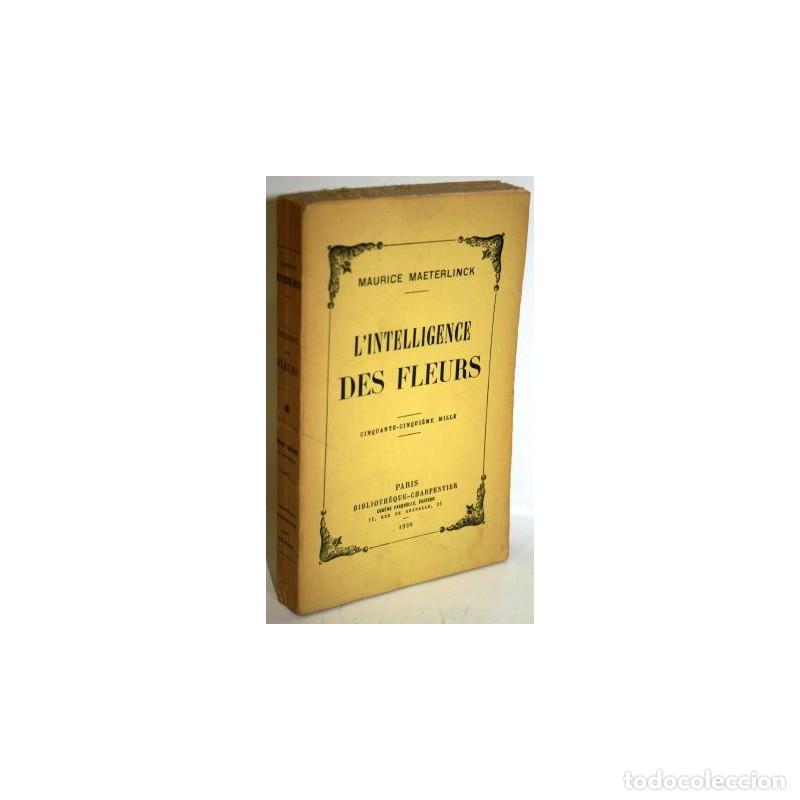 Libros: L&acute;INTELLIGENCE DES FLEURS - MAETERLINCK, Maurice - Foto 1