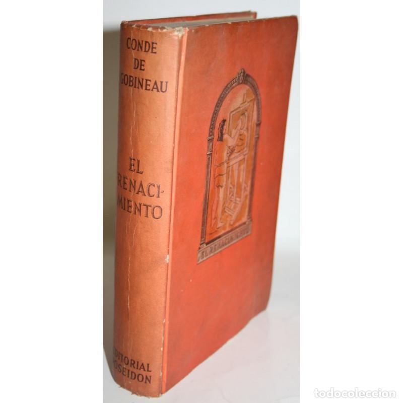 Libros: EL RENACIMIENTO - CONDE DE GOBINEAU - Foto 1