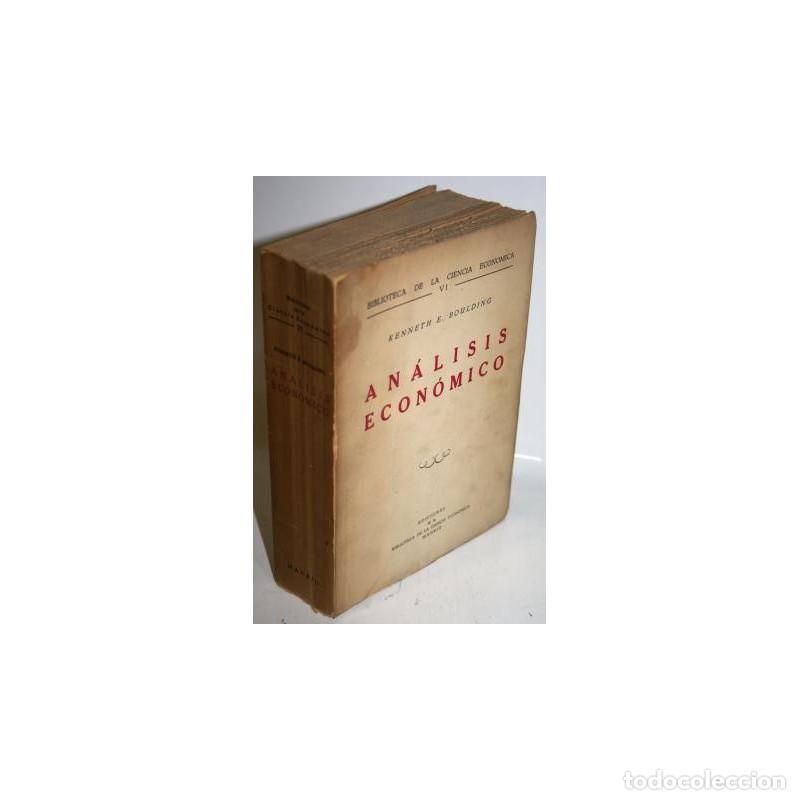 Libros: AN&Aacute;LISIS ECON&Oacute;MICO - BOULDING, Kenneth E. - Foto 1