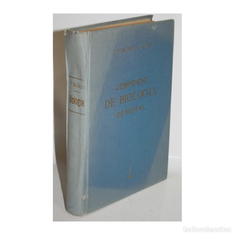 Libros: COMPENDIO DE BIOLOG&Iacute;A GENERAL - FERN&Aacute;NDEZ GALIANO, Dr. E. - Foto 1