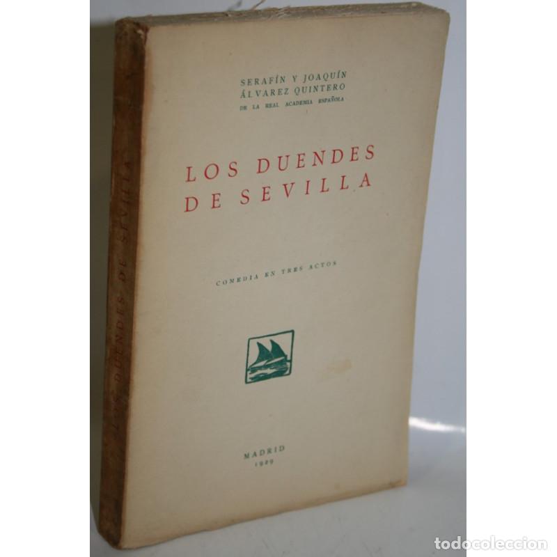 Libros: Los duendes de Sevilla - &Aacute;LVAREZ QUINTERO, Seraf&iacute;n - Foto 1