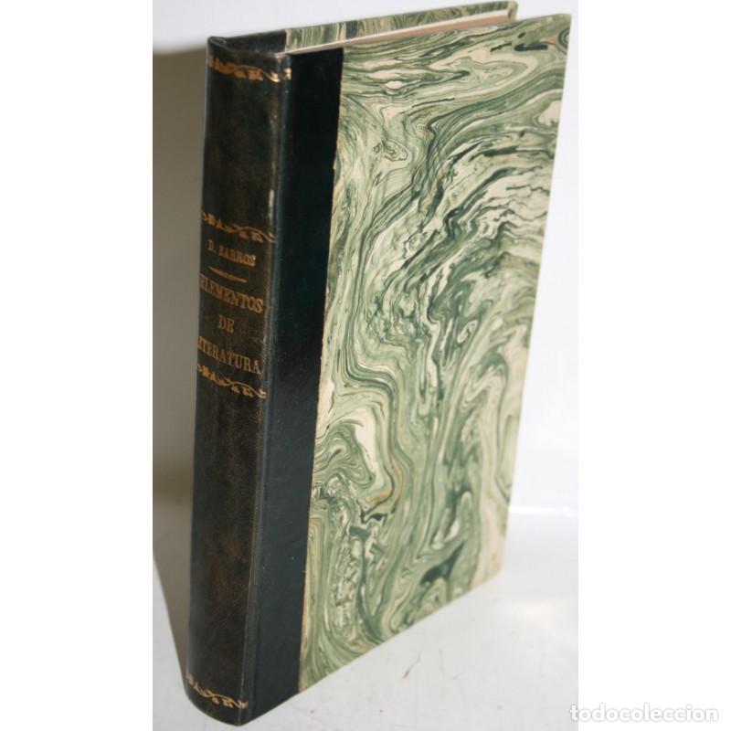 Libros: ELEMENTOS DE LITERATURA - BARROS ARANA, Diego - Foto 1