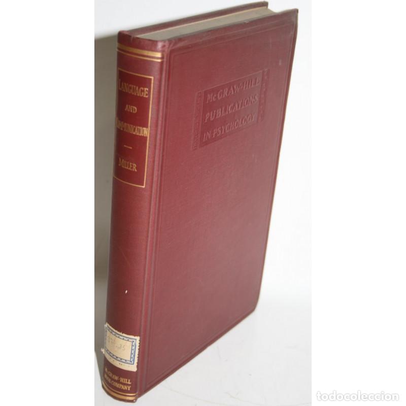 Libros: Language and communication - MILLER, George A. - Foto 1