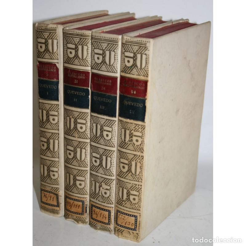 Libros: QUEVEDO. 4 TOMOS - QUEVEDO, Francisco de - Foto 1