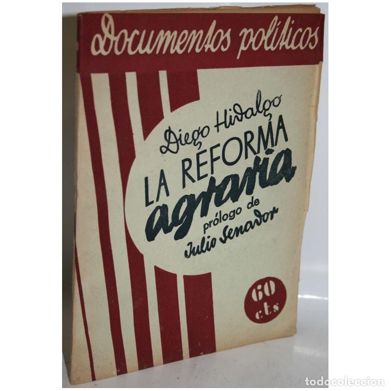 Libros: LA REFORMA AGRARIA - HIDALGO, Diego - Foto 1