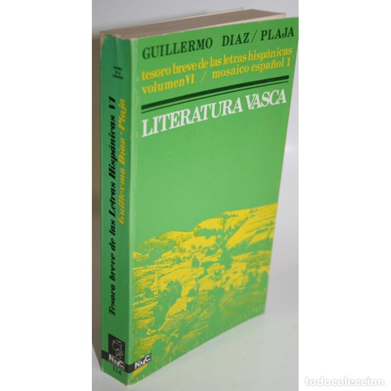 Libros: LITERATURA VASCA - D&Iacute;AZ PLAJA, Guillermo - Foto 1