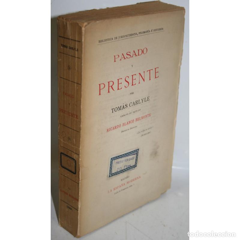 Libros: PASADO Y PRESENTE - CARLYLE, Tom&aacute;s - Foto 1