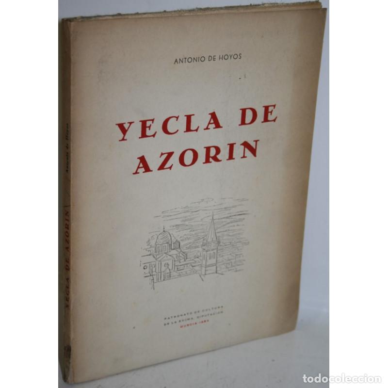 Libros: YECLA DE AZOR&Iacute;N - HOYOS, Antonio de - Foto 1