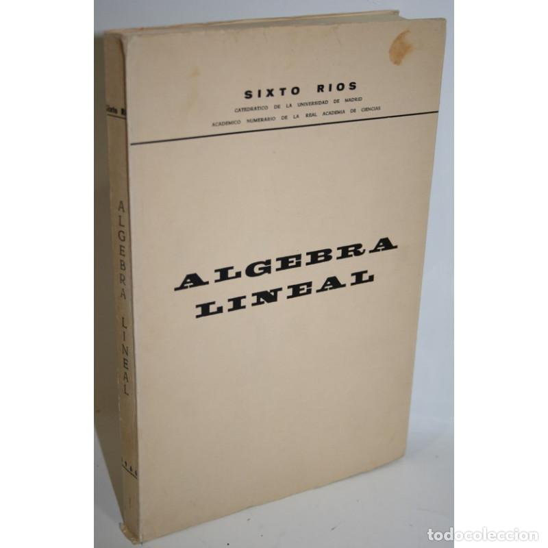 Libros: &Aacute;LGEBRA LINEAL - R&Iacute;OS, Sixto - Foto 1