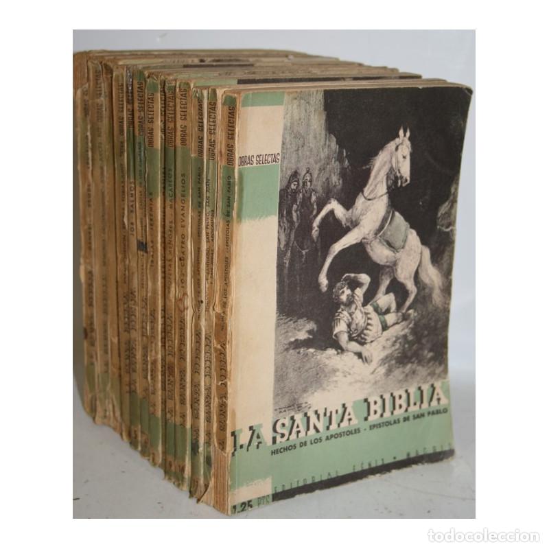 Libros: LA SANTA BIBLIA. 12 TOMOS - Foto 1