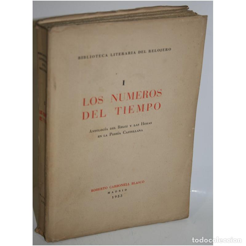 Libros: Los n&uacute;meros del tiempo - SANTOS TORROELLA, Rafael - Foto 1