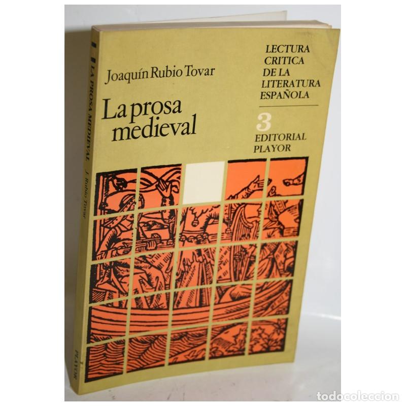 Libros: LA PROSA MEDIEVAL - RUBIO TOVAR, Joaqu&iacute;n - Foto 1
