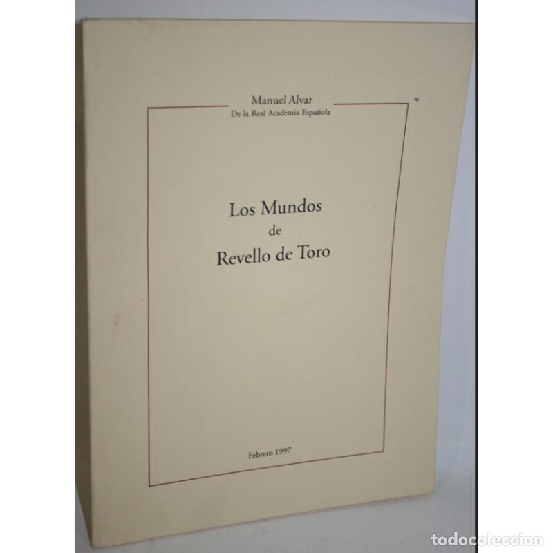Libros: LOS MUNDOS DE REVELLO DE TORO - ALVAR, Manuel - Foto 1