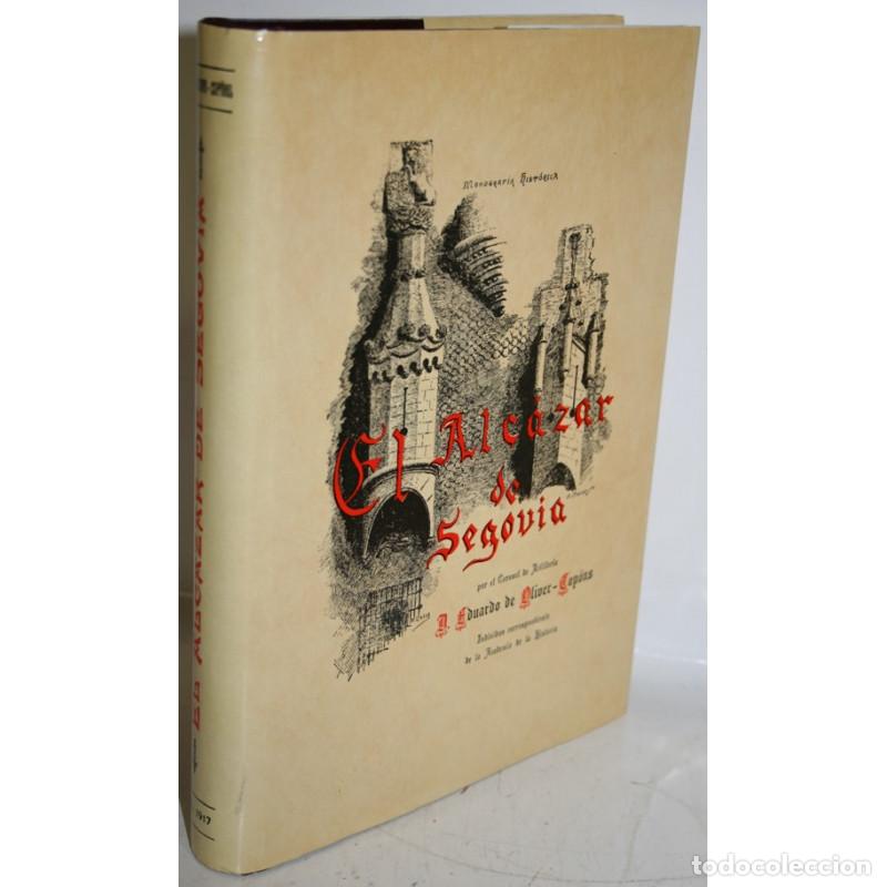 Libros: EL ALC&Aacute;ZAR DE SEGOVIA - OLIVER-COP&Oacute;NS, Eduardo de - Foto 1