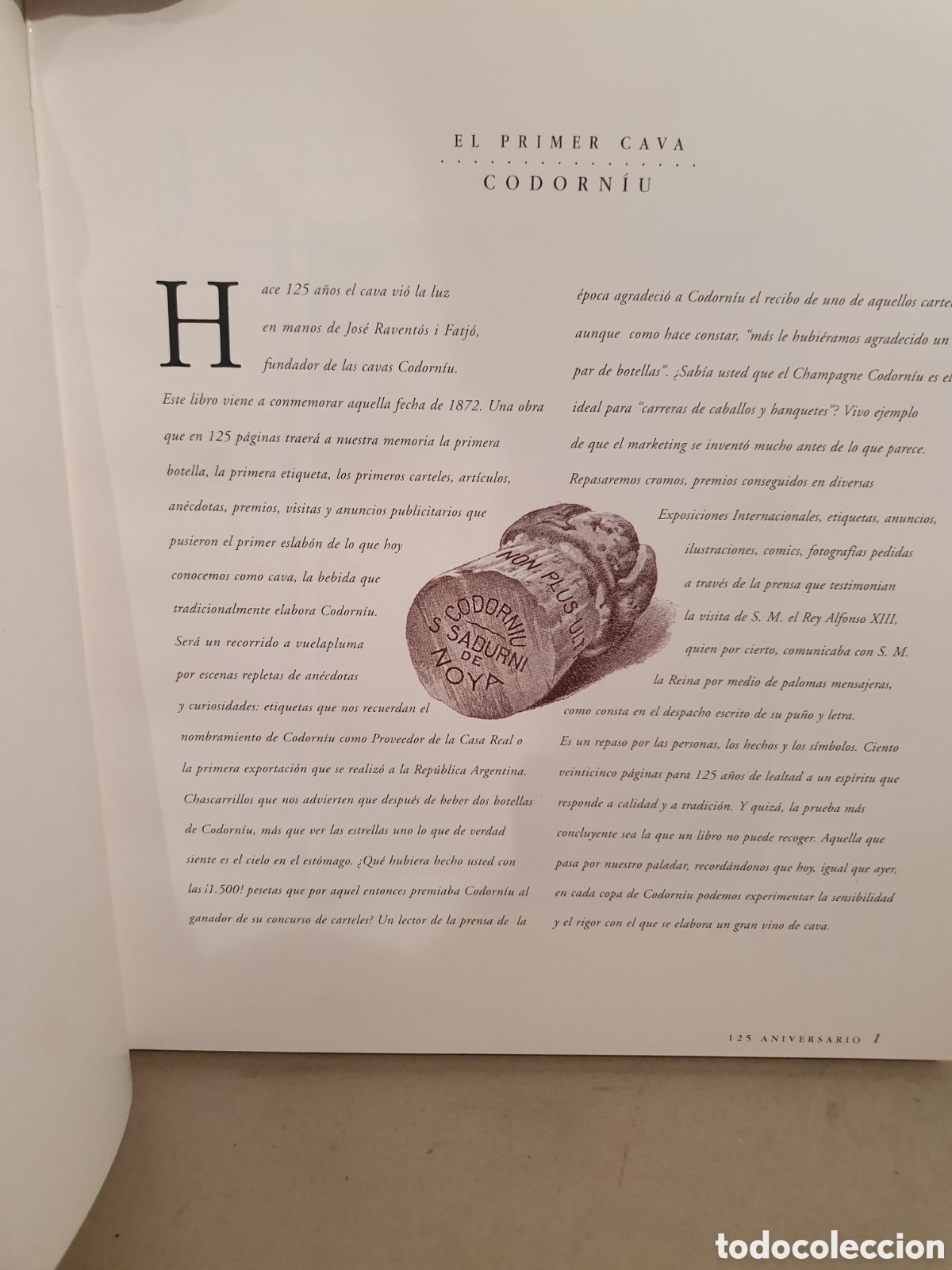 Libros: CODORNIU 1872-1997. 125 ANIVERSARIO DEL CAVA. - Foto 15