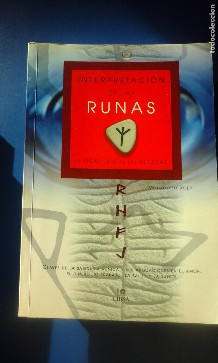 Libros: INTERPRETACI&Oacute;N DE LA RUNAS. EL OR&Aacute;CULO DE LAS PIEDRAS (Madrid, 2005) - Macarena Rojo - Foto 1