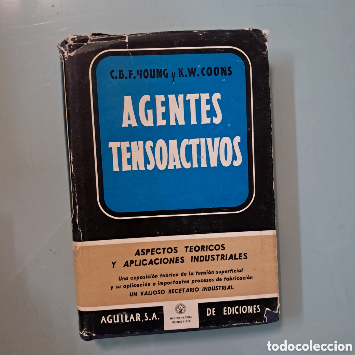 Libros: Young , Coons, Agentes tensoactivis, Aguilar - Foto 1