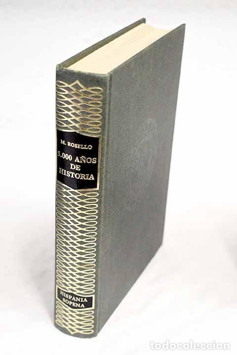 Libros: 5000 a&ntilde;os de historia.- Rosello Mora, Mar&iacute;a - Foto 1