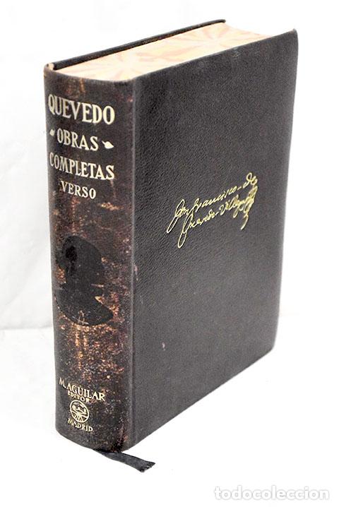 Libros: Obras en verso.- Quevedo y Villegas, Francisco de - Foto 1
