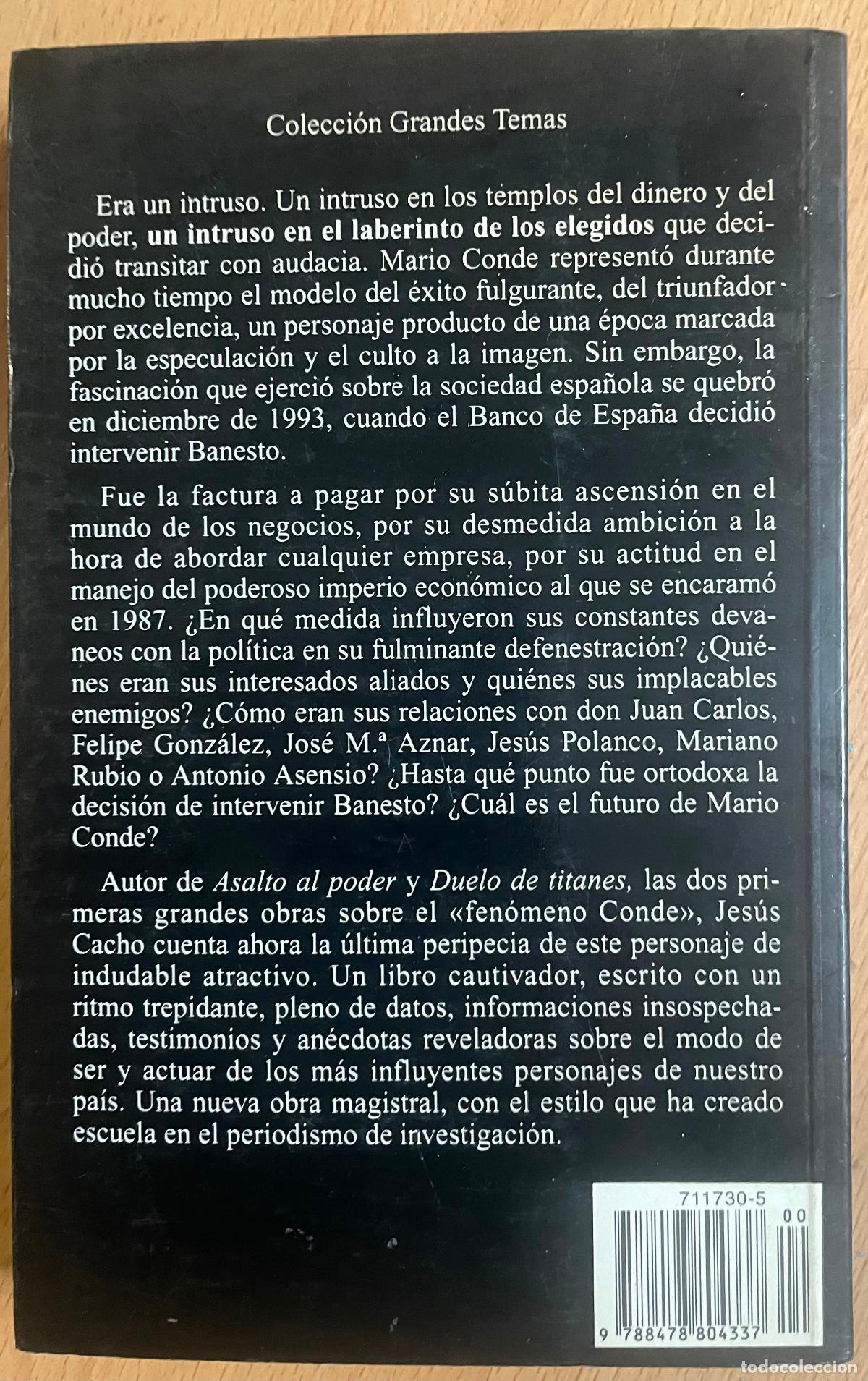Libros: UN INTRUSO EN EL LABERINTO DE LOS ELEGIDOS, Jesus Cacho - Foto 2