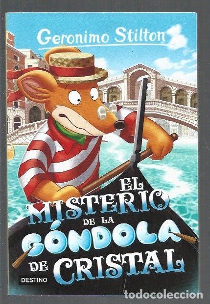 Libros: GERONIMO STILTON 96: EL MISTERIO DE LA GONDOLA DE CRISTAL - STILTON, GERONIMO - Foto 1