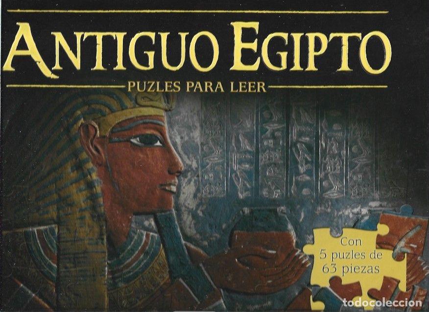 Libros: ANTIGUO EGIPTO. PUZLES PARA LEER - VARIOS - Foto 1
