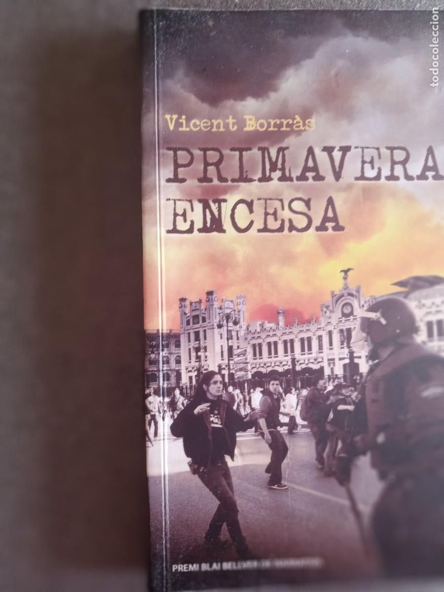 Libros: PRIMAVERA ENCESA Vicent Borr&agrave;s (catal&agrave;) - Foto 4