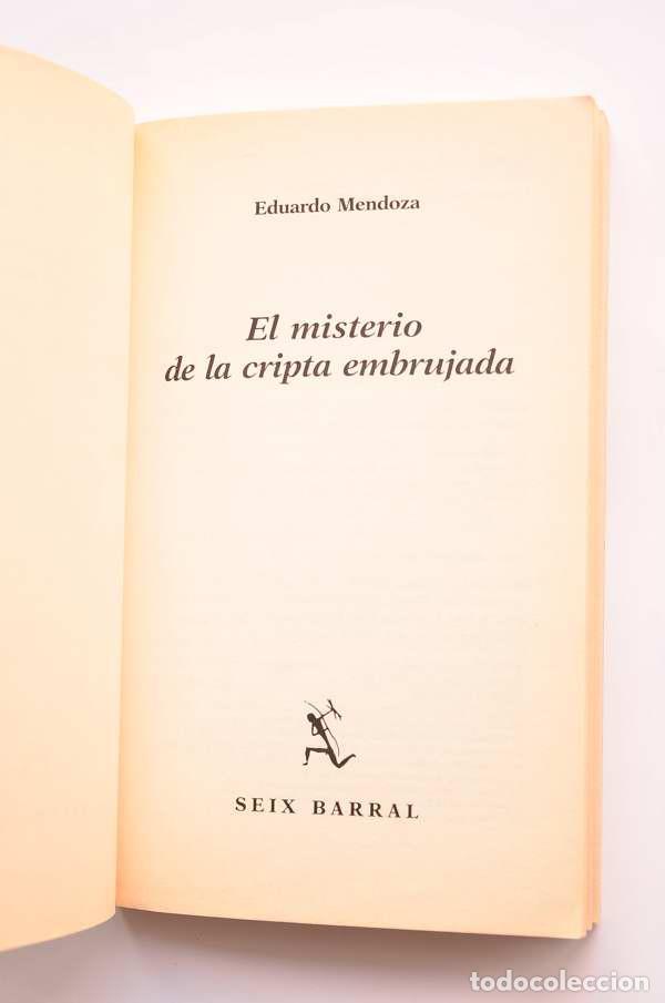 Libros: El misterio de la cripta embrujada - MENDOZA, Eduardo - Foto 2