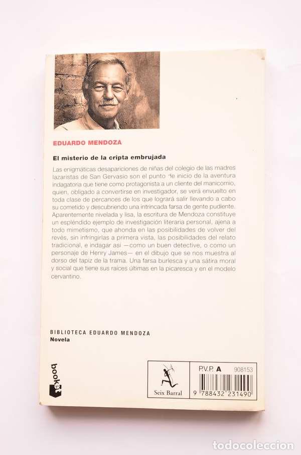 Libros: El misterio de la cripta embrujada - MENDOZA, Eduardo - Foto 3