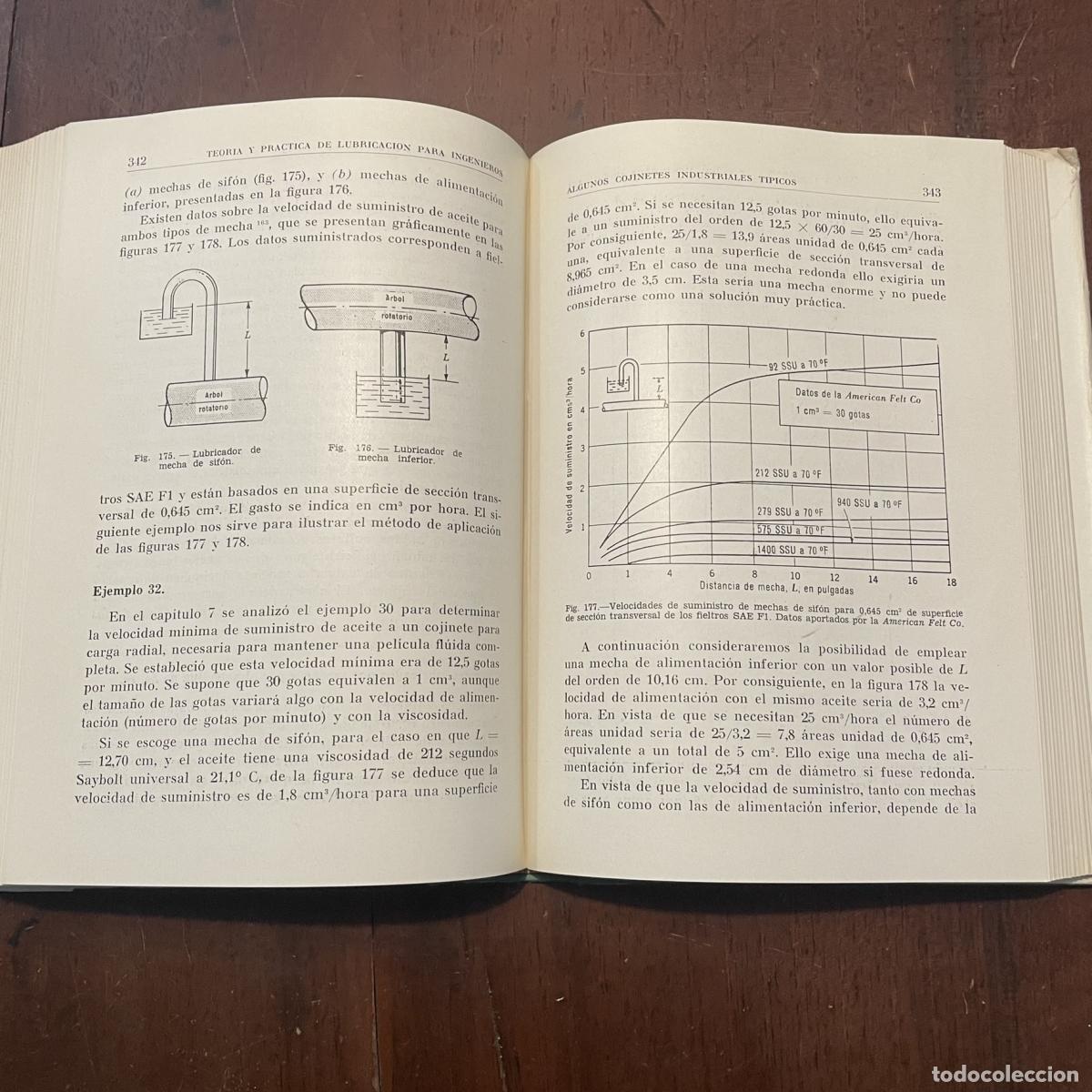 Libros: Teor&iacute;a y pr&aacute;ctica de la lubricaci&oacute;n - Dudley D. Fuller - Foto 4