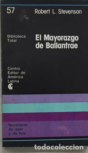 Libros: EL MAYORAZGO DE BALLANTRAE - Stevenson,Robert L. - Foto 1