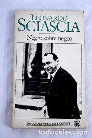 Libros: NEGRO SOBRE NEGRO - Sciascia,Leonardo - Foto 1