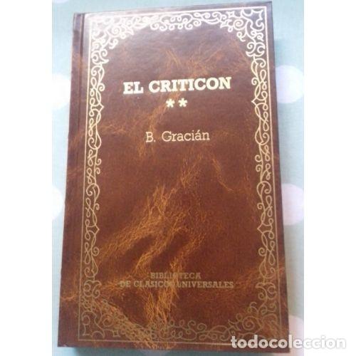 Libros: EL CRITICON - B. GRACI&Aacute;N - Sin Especificar - Foto 1