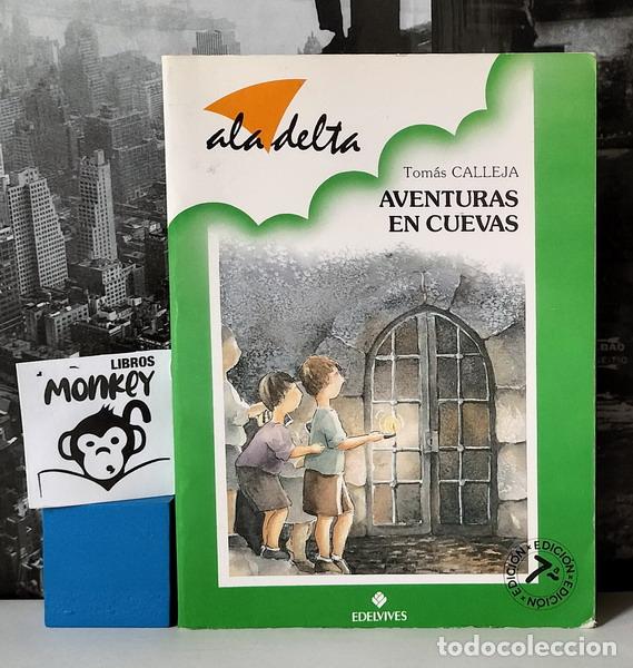 Libros: Aventuras en cuevas - Tom&aacute;s Calleja - Foto 1