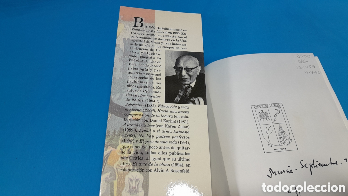 Libros: PSICOAN&Aacute;LISIS DE LOS CUENTOS DE HADAS - BRUNO BETTELHEIM - Foto 3