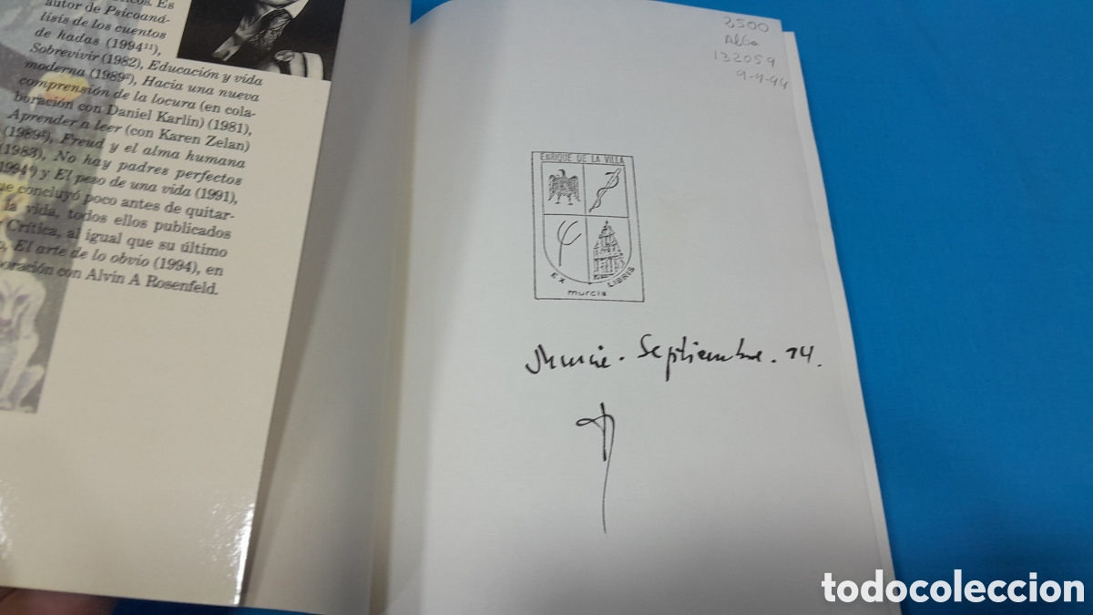 Libros: PSICOAN&Aacute;LISIS DE LOS CUENTOS DE HADAS - BRUNO BETTELHEIM - Foto 4