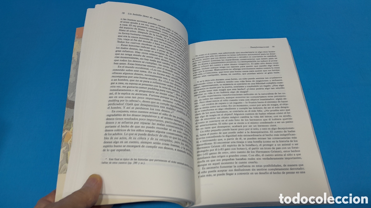 Libros: PSICOAN&Aacute;LISIS DE LOS CUENTOS DE HADAS - BRUNO BETTELHEIM - Foto 6