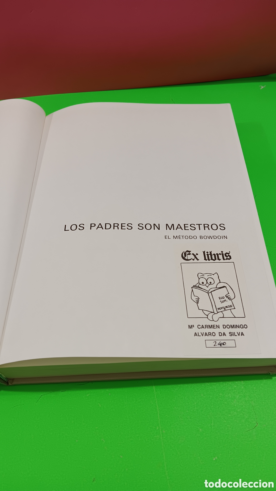 Libros: &rdquo;&rdquo;LOS PADRES SON MAESTROS&rdquo;&rdquo;......EDICIONES TEMAS DE HOY....1988... - Foto 4