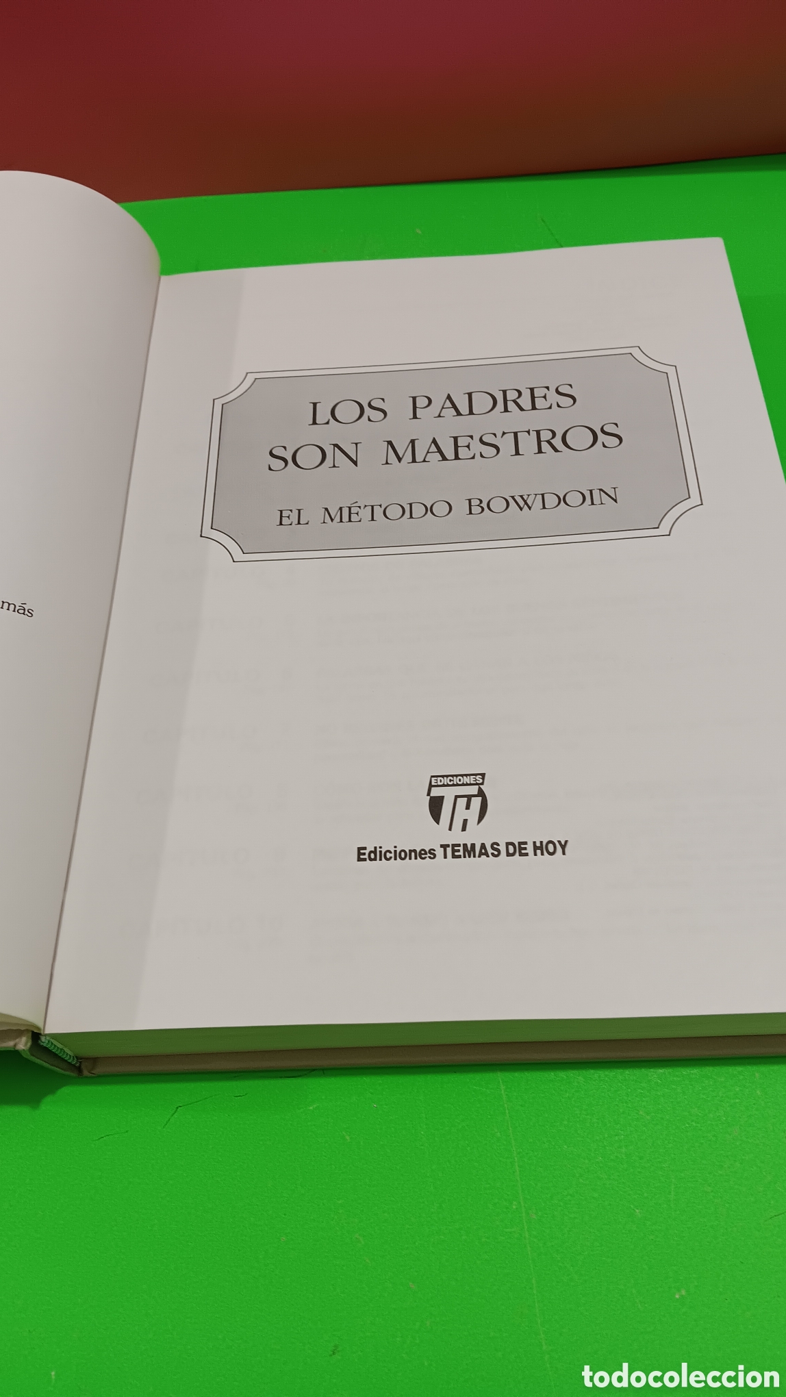 Libros: &rdquo;&rdquo;LOS PADRES SON MAESTROS&rdquo;&rdquo;......EDICIONES TEMAS DE HOY....1988... - Foto 5
