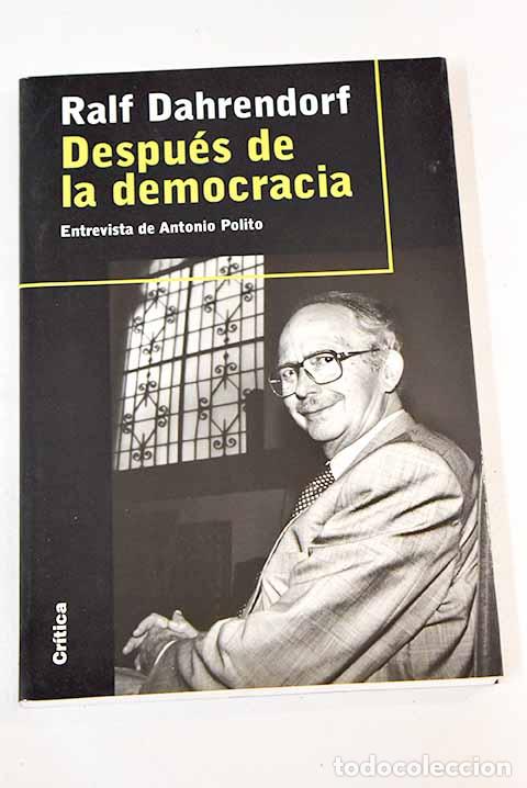 Libros: Despu&eacute;s de la democracia.- Dahrendorf, Ralf - Foto 1