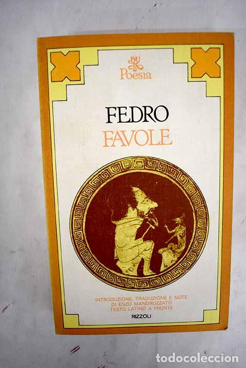 Libros: Favole: Fedro: Biblioteca Universale Rizzoli..- Fedro - Foto 1