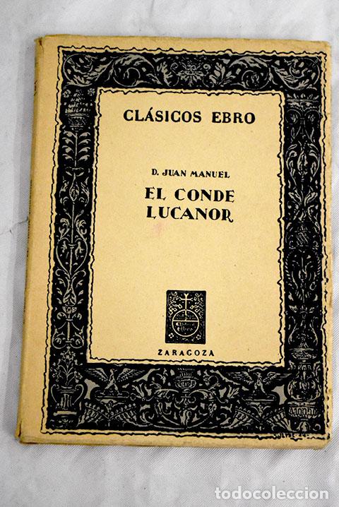 Libros: El conde Lucanor: : Ebro. - Foto 1