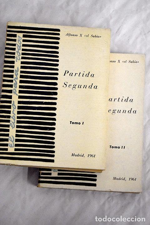 Libros: Partida Segunda: : Pub. Espa&ntilde;olas. - Foto 1