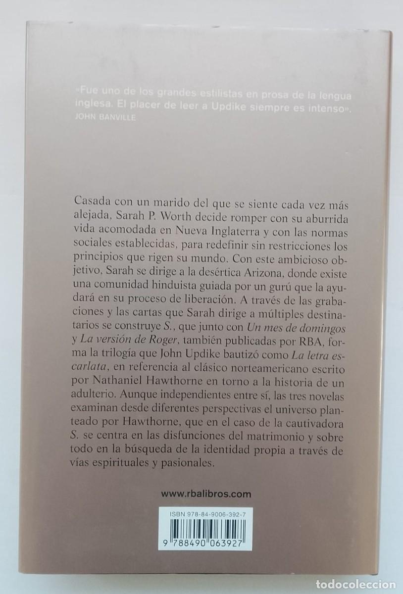 Libros: la letra escarlata III - John Updike - Foto 2
