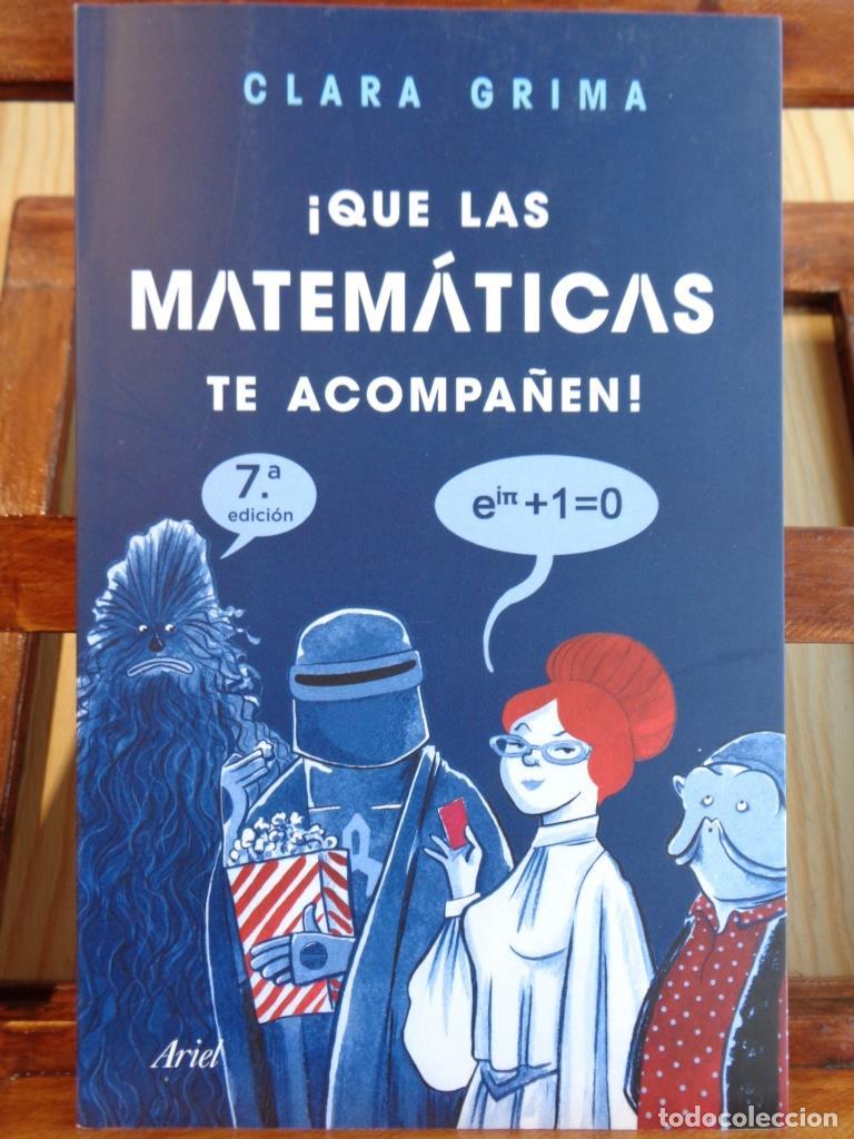 Libros: &iexcl;QUE LAS MATEM&Aacute;TICAS TE ACOMPA&Ntilde;EN! - CLARA GRIMA - Foto 1