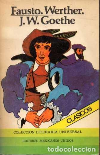 Libros: FAUSTO. WERTHER. - GOETHE, W. - Foto 1