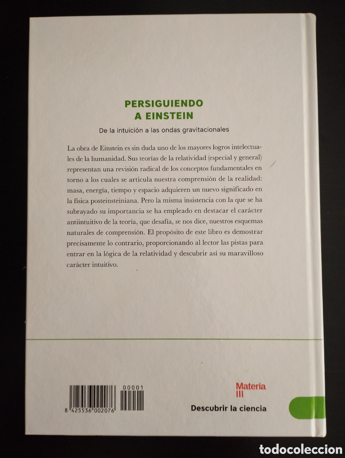 Libros: Persiguiendo a Einstein. De la intuici&oacute;n a las ondas gravitacionales. Materia. - Foto 2