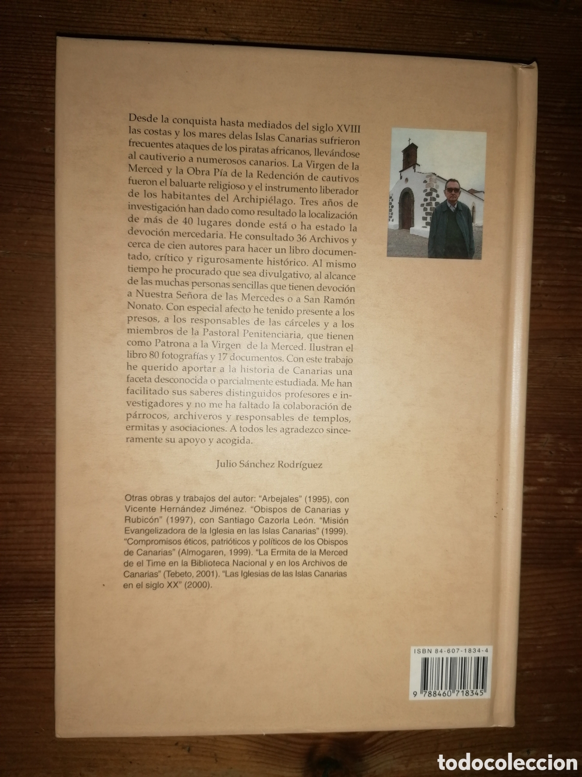 Libros: La Merced en Las Islas Canarias - Julio S&aacute;nchez Rodr&iacute;guez - Dedicatoria aut&oacute;grafa - Foto 4
